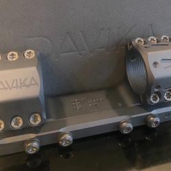Montage monobloc DAVIKA MSM-01 30 mm H30 - 20.6 MOA - noir