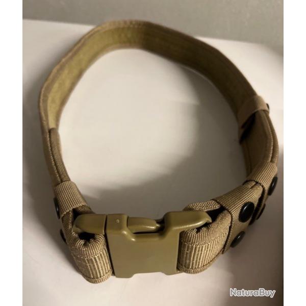 Ceinturon tactique couleur sable multicam