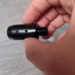 Adaptateur pour canon non fileté diamètre 15mm 1/2-20