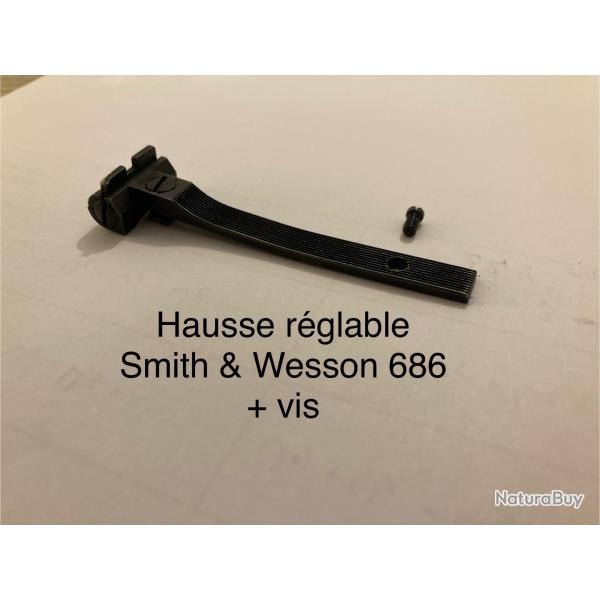 Hausse Smith & Wesson 686 + vis