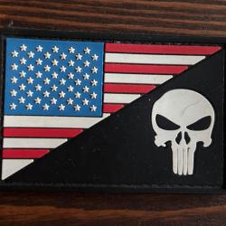 Patch/écusson Américain Flag-Punisher