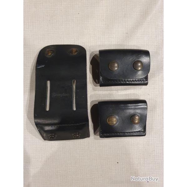 Lot de 3 cartouchires pressions patines
