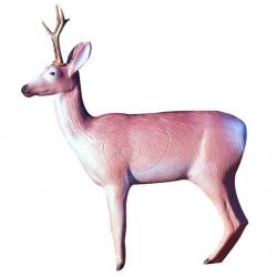 Cible 3D Cerf foncé avec cornes Eleven E11A