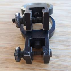COLLERS POUR LUNETTE OU  OPTIQUE 30 MM ET SUPPORTS.