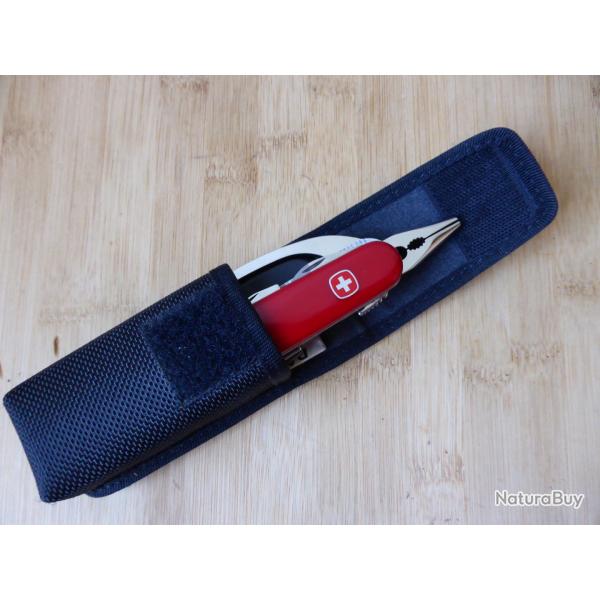 Couteau multifonctions WENGER POCKETGRIP et son tui COMME NEUF SUISSE