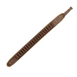 Cartouchière vinyle aspect cuir marron - Country Sellerie Cartouchière Cal.20- En Stock !