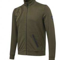 Sweat zippé veste BERETTA corporate sweater stone vert
