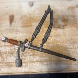 Dague Luftwaffe 1937 -WWII -Dague attribuée aigle stylisé sur la lame-Rare
