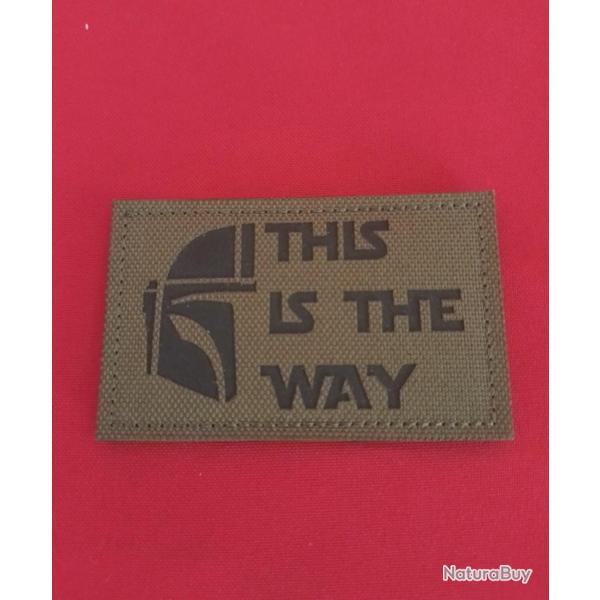 Ecusson templier chevalier 8/5 CM scratch Tactical Patch Moral Brode neuf