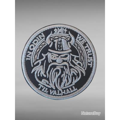 ÉCUSSON VIKING SYMBOLE PATCH BRODÉ SCRATCH VALKNUT VALHALLA