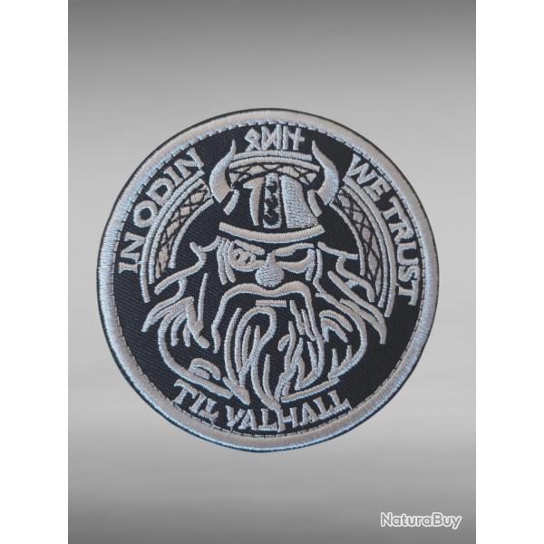CUSSON VIKING SYMBOLE - PATCH BROD SCRATCH VALKNUT VALHALLA VIKING 8 CM NORSE