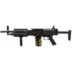 REPLIQUE LONGUE 6MM LMG STONER NOIRE AEG 1.1J