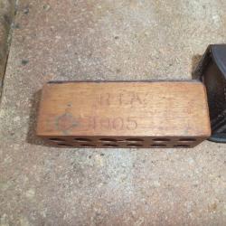 HOLSTER  POUR  COLT  TYPE 1895 AVEC SA CARTOUCHIERE