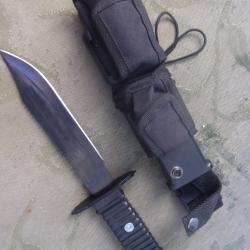 couteau tactique 44 cm