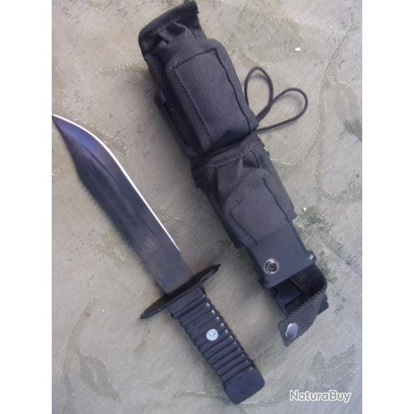 couteau tactique 44 cm