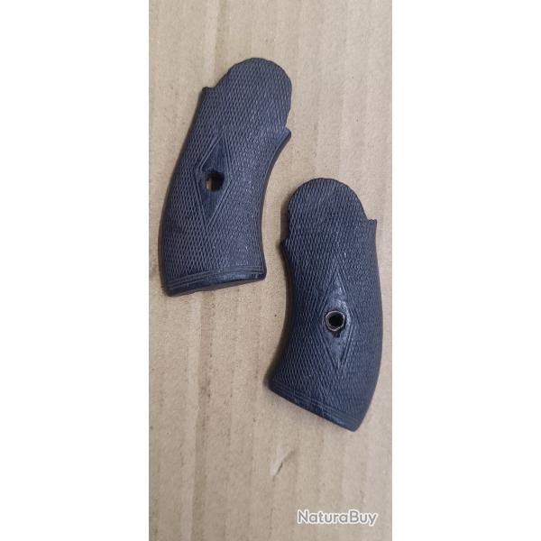 plaquettes poigne pour revolver type bulldog velodog lefaucheux... (2096)