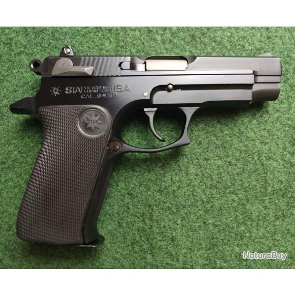 Pistolet semi-automatique STAR Mod. 28PK - Calibre 9x19 - Boite + 2me chargeur (Occasion bon tat g