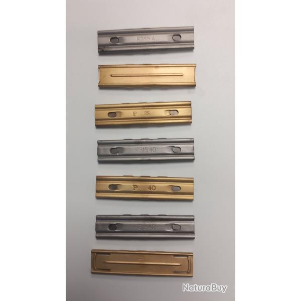 Lot de 7 lames chargeur pour mauser 7.92