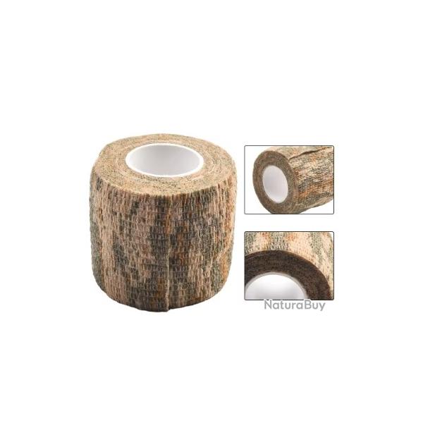 CamSolomon-Ruban invisible rutilisable pour fusil de chasse, forme de camouflage, auto-collant 2