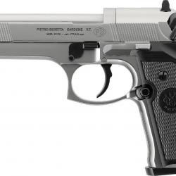 PIST BERETTA M 92 FS CO2 CAL 4.5 MM - NICKEL  7,5j