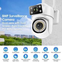 CAMÉRA DE SURVEILLANCE WIFI + CARTE SD 32G - INTERPHONE - SUIVI DEPLACEMENT - LIVRAISON GRATUITE