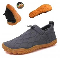 Chaussures Randonnée Pieds Nus Homme Grises - Baskets Respirantes, Souples, Légères, Antidérapante