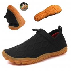 Chaussures Randonnée Pieds Nus Homme Noires - Baskets Respirantes, Souples, Légères, Antidérapante
