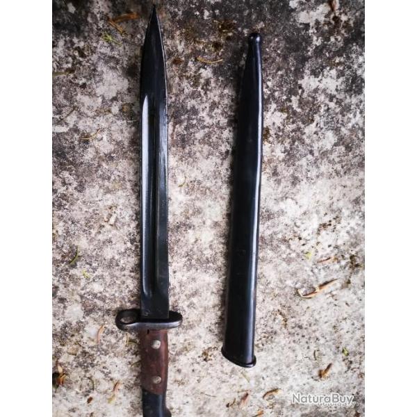 Baonnette yougoslave K-98 PREDUZEBE 44 modle 1924 (version courte) pour fusil systme Mauser.