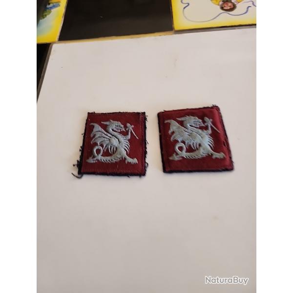 Ancienne Insignes Tissus patch Parachutiste