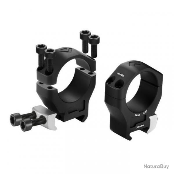 paire de collier titane dia34 medium Ht 32mm haut halo ti arken optics