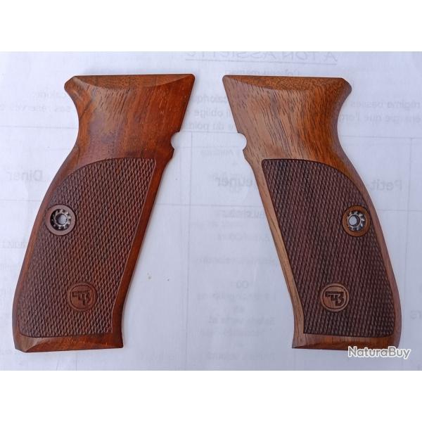 Plaquettes de crosse bois CZ 75 SP01 Shadow