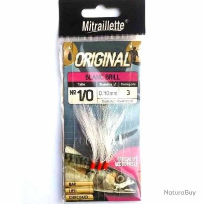 Hameçon Pêche Carnassier Mitraillette RAGOT Original INOX - D.0.60