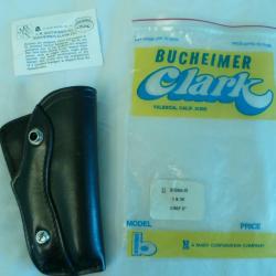 Holster droitier en cuir BUCHEIMER CLARK CO pour Smith&Wesson Chief 2" ou autre revolver 2 pouces