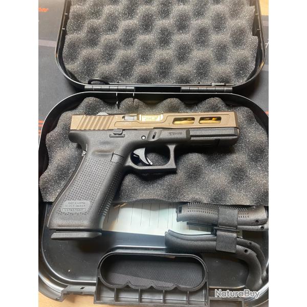 GLOCK 17 GEN.5 ZAFFIRI CUSTOM 9X19  ENCHERE A 1 EURO