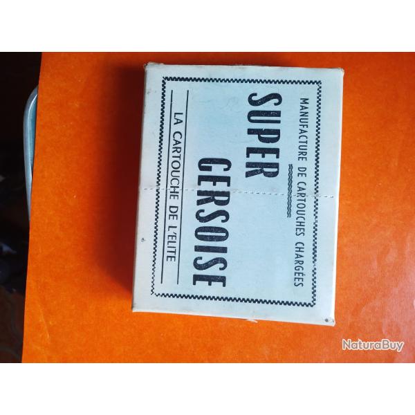 vielle boite cal 12 super gersoise pour collection AUREN a AUCH
