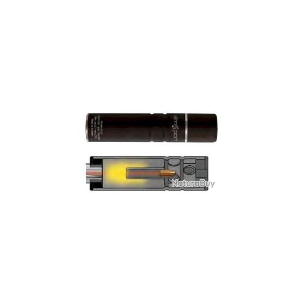 Silencieux modrateur de son AIMSPORT rimfire II cal.17HMR 1/2"x20 unf