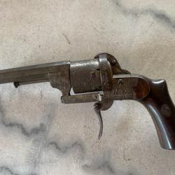 Véritable revolver Lefaucheux 7 mm