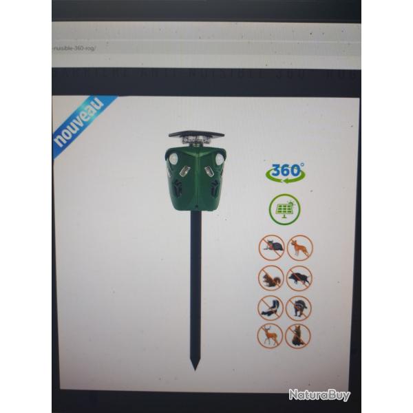 Barrire anti nuisibles 360 rog hunting