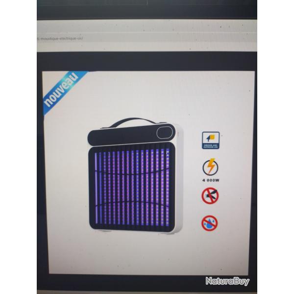 Lampe anti moustique lectrique uv rog hunting