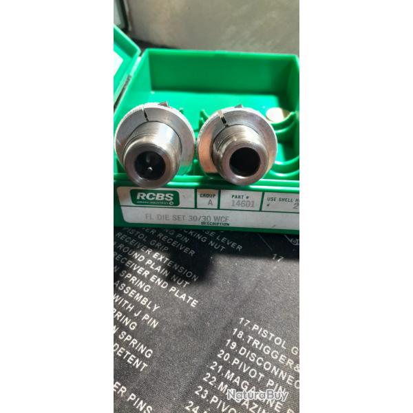 Outils rechargement rcbs calibre 30/30