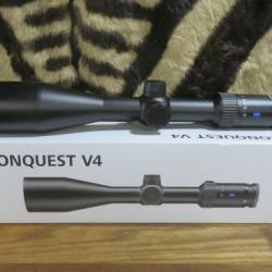 Lunette Zeiss Conquest V4 3-12x56 r&eacute;ticule 60
