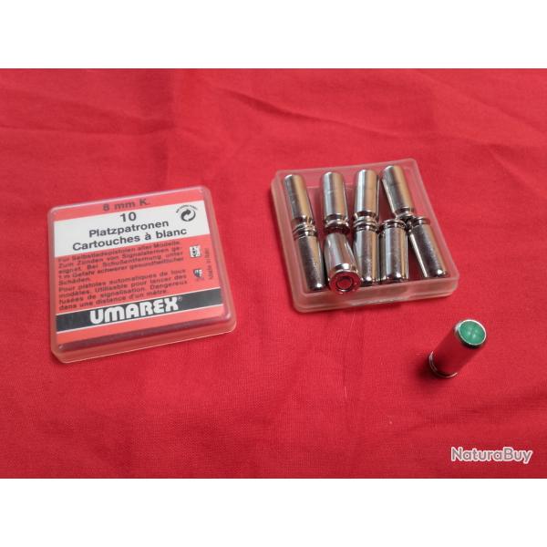 10 cartouche 8mm pistolet blanc UMAREX