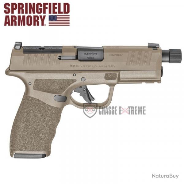 Pistolet SPRINGFIELD ARMORY Hellcat Pro Osp TB 4.4" Cal 9X19mm Fde