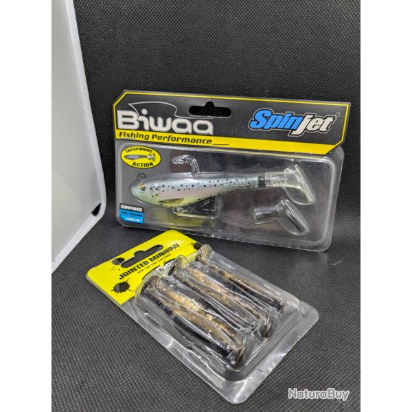 Lot leurres BIWAA SPINJET + STORM JOINTED MINNOW