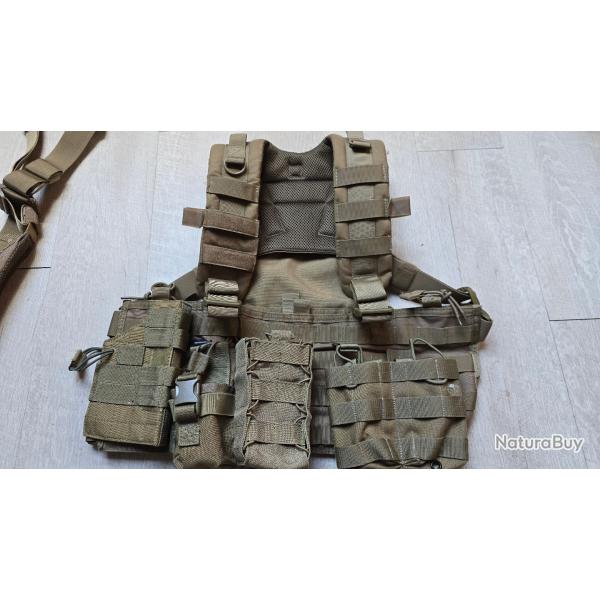 Gilet tactique chest rig recon CONDOR tan