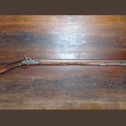 Rare fusil suédois - modèle 1807 sytème Kyhl - conversion à percussion - cal 17,5mm - EM