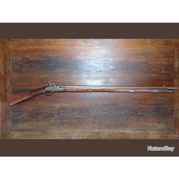 Rare fusil sudois - modle 1807 sytme Kyhl - conversion  percussion - cal 17,5mm - EM
