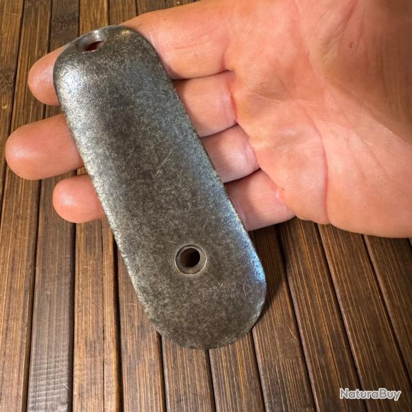 PLAQUE DE COUCHE ACIER MAUSER 98 POINON R COURONNE ET NUMROTES 7962