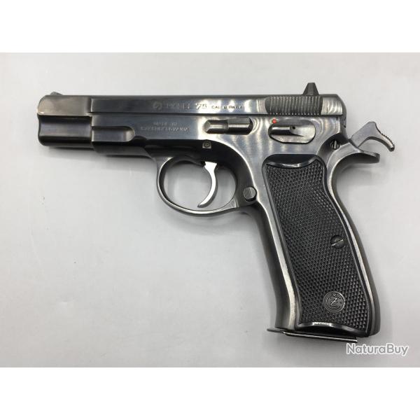 Pistolet CZ 75 Calibre 9mm d'occasion TIR/TAR