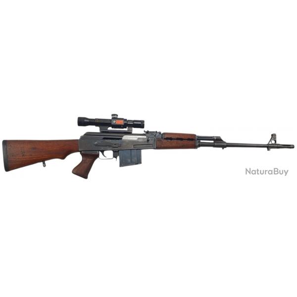 CARABINE DE TIR ZASTAVA M76 SNIPER CAL.8x57JS + LUNETTE SERBE ZRAK D'ORIGINE REF.10392 - CATEGORIE B